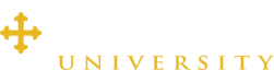 jcu logo white and gold text