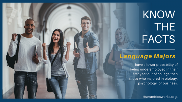 Language Majors have career advantage