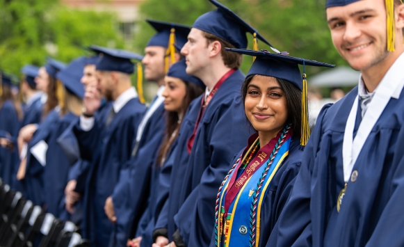 students at graduation 2023