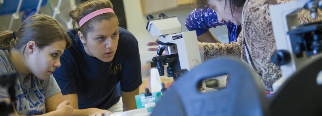 students in research lab